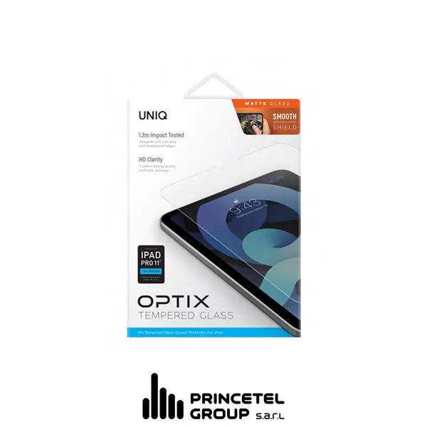 UNIQ OPTIX TEMPERED GLASS FOR IPAD PRO 11'' 1ST-4TH GEN | MATTE GLASS